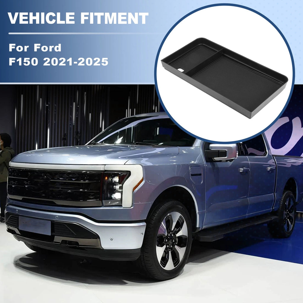 1PC Center Console Storage Tray Organizer for Ford F150 (2021–2025)