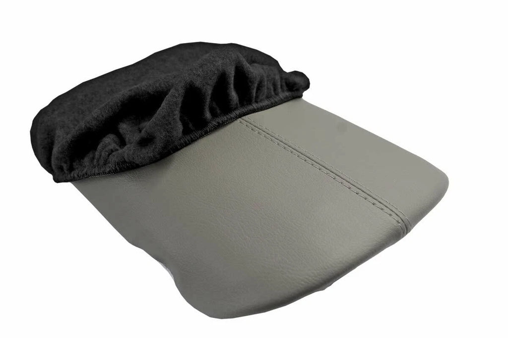 Console Lid Armrest Cover for Ford Mustang (2015–2020) Black Fleece