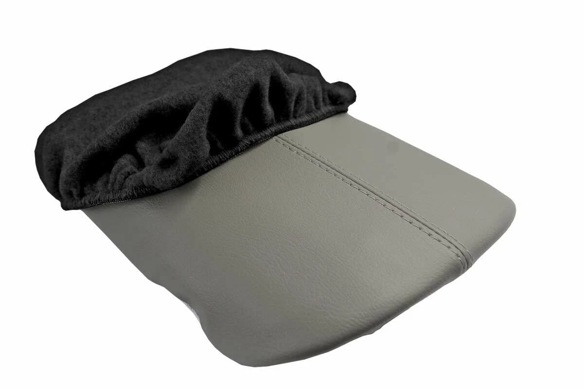 Console Lid Armrest Cover for Ford Mustang (2015–2020) Black Fleece