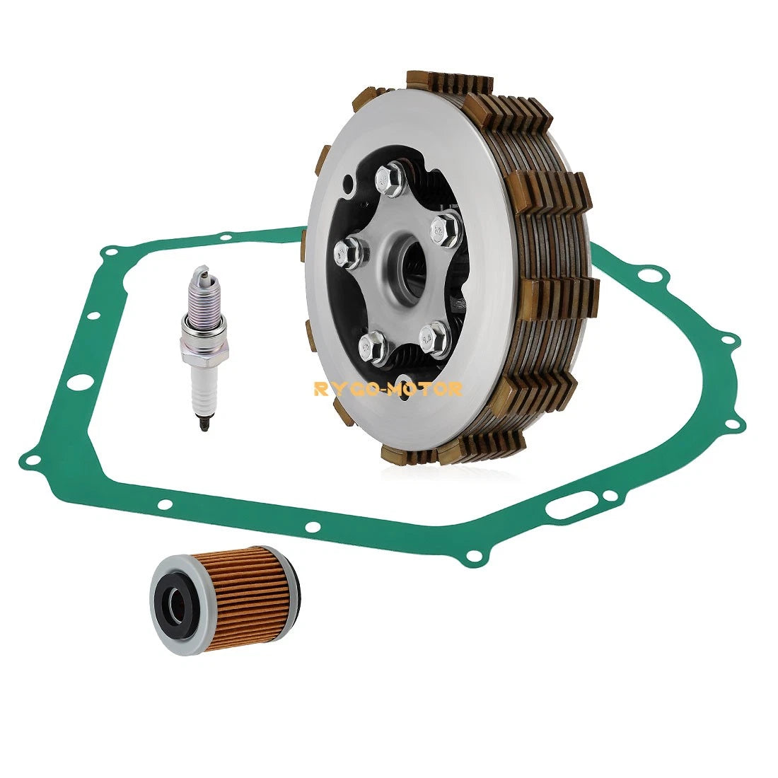 Heavy Duty Clutch Assembly & Gasket for Yamaha Warrior 350 (1987–2004)