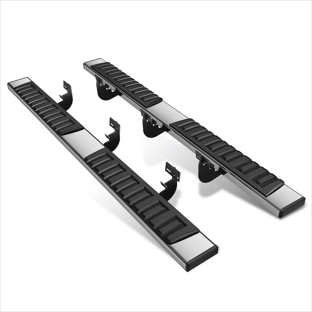 Set of 2 Side Step Nerf Bars for Dodge Ram 1500-3500 Crew Cab (2009–2024)