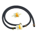 2X Fuel Filters & 2X Fuel Line Hoses for