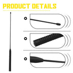 2X 16" Black Power Radio Antennas for Harley-Davidson