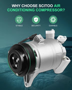 A/C Compressor for Nissan Maxima Murano Pathfinder Quest (2009–2015)