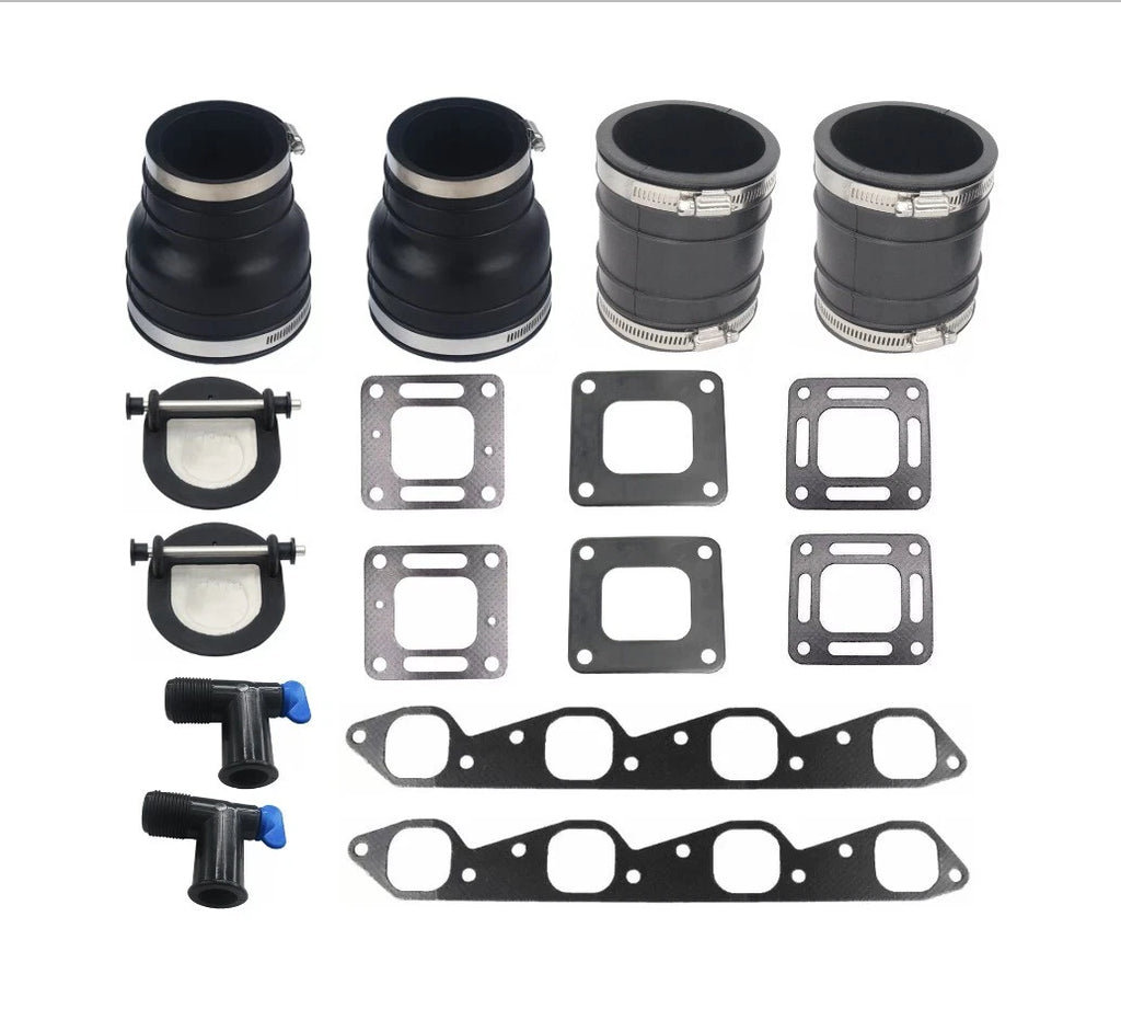 3" Exhaust Bellow Kit & Gasket for MerCruiser V8 (330–370) 70981A3 99370A2 27-46820