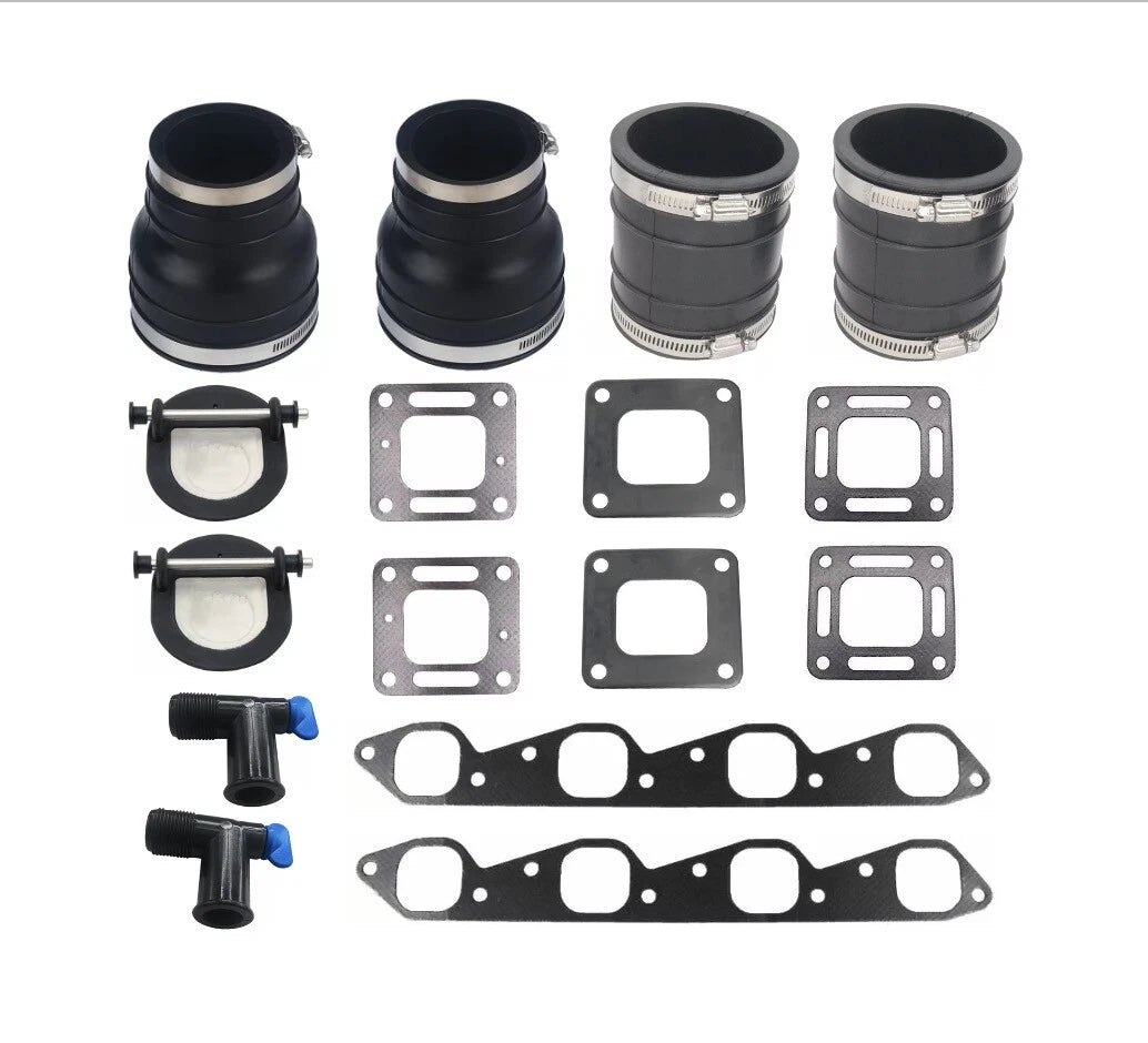 3" Exhaust Bellow Kit & Gasket for MerCruiser V8 (330–370) 70981A3 99370A2 27-46820