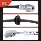 2X Rear Brake Hydraulic Hose for Chevrolet SS (2015–2017)