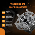 Rear Wheel Hub Assembly for Hyundai Tucson/Sportage AWD (2016–2021) 512647