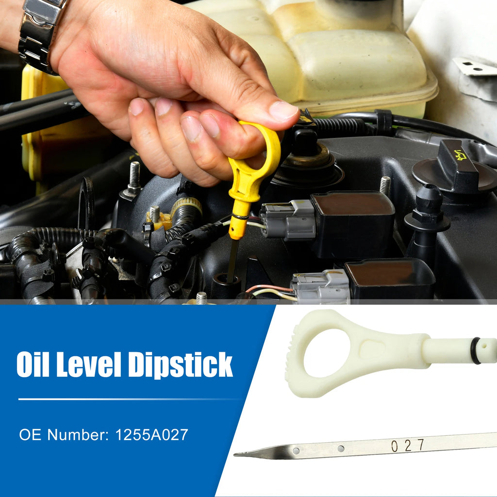 Engine Oil Level Indicator Dipstick for Mitsubishi L200 (2007–2015) No. 1255A027