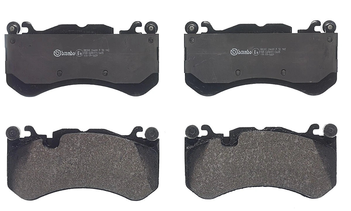 Set of 4 Brembo Front Low-Met Brake Pads for MB W166 W222 C217 R230 R231 C197