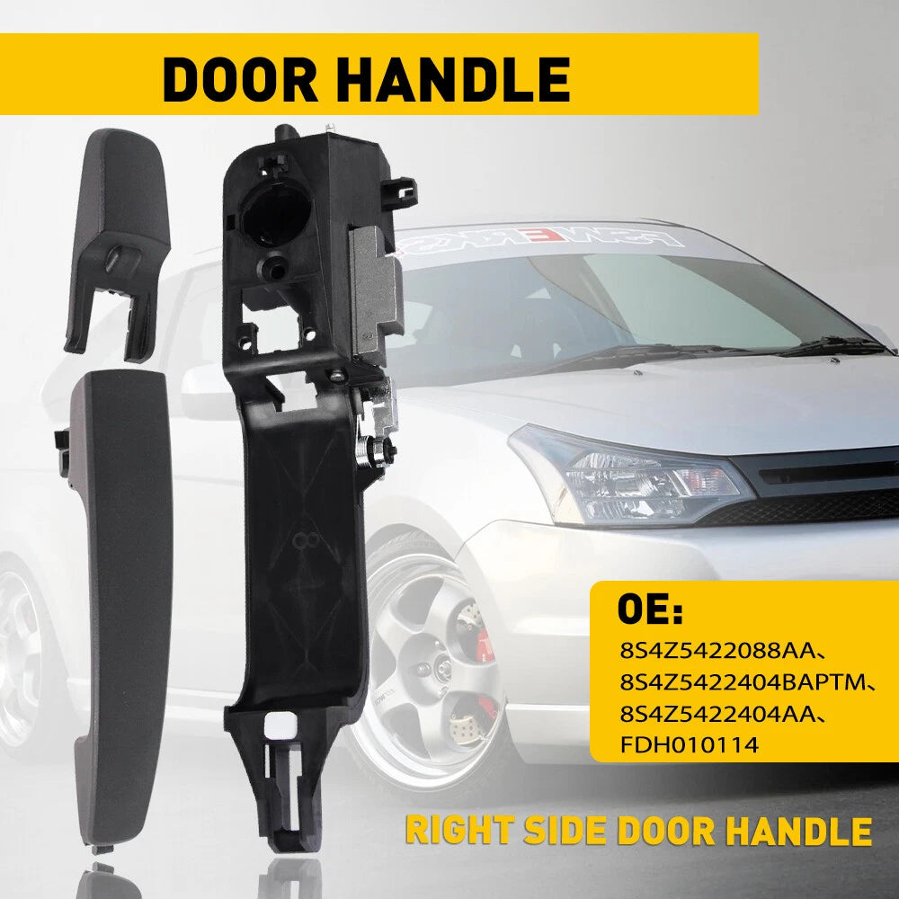 Exterior Door Handle for Ford Focus (2008–2011) Front Passenger Side