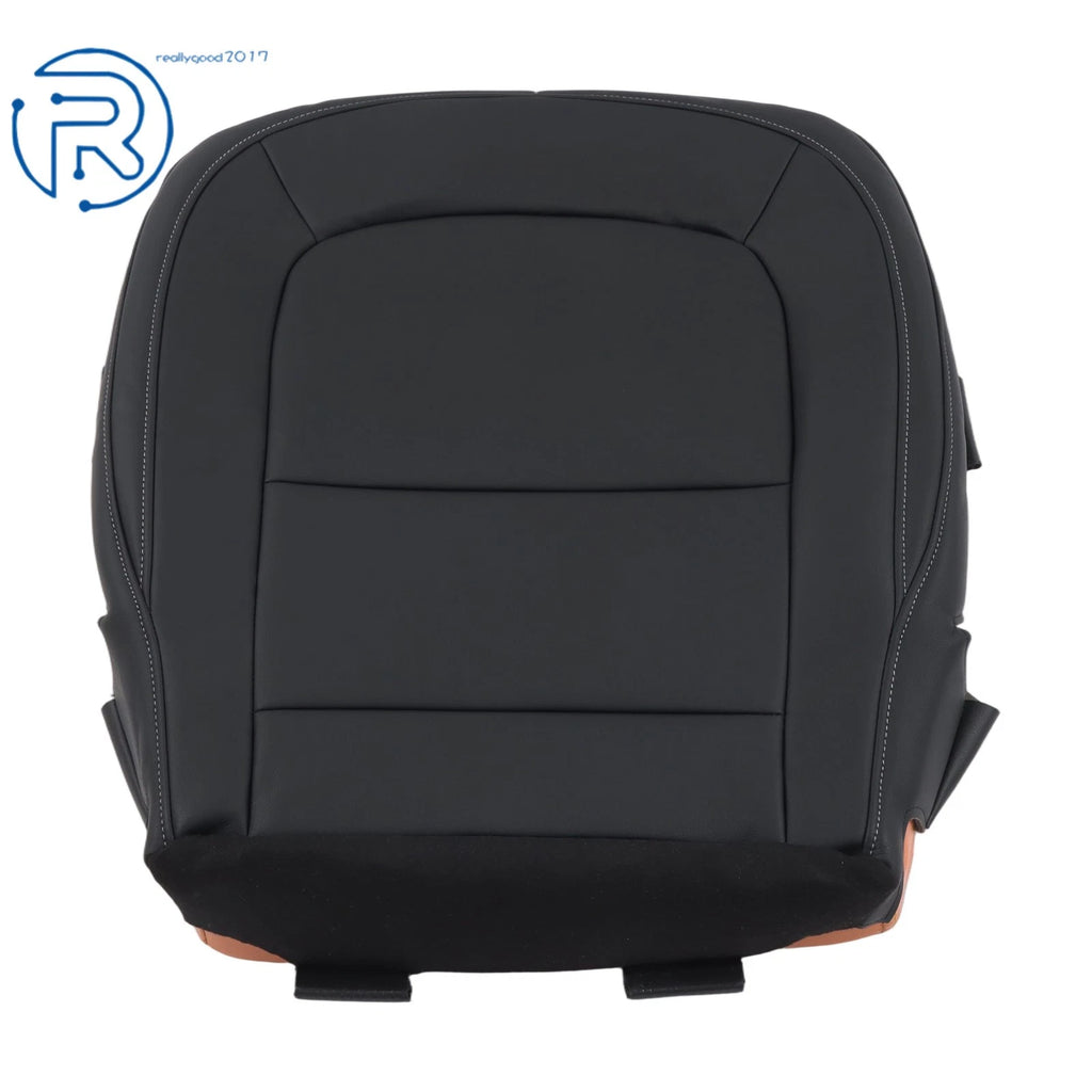 Black Leather Seat Cover for Chevy Colorado Canyon (2015–2022)