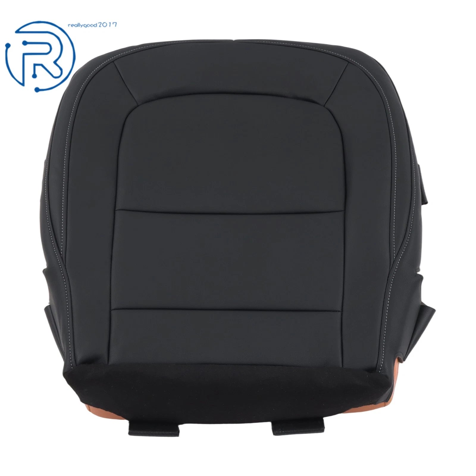 Black Leather Seat Cover for Chevy Colorado Canyon (2015–2022)