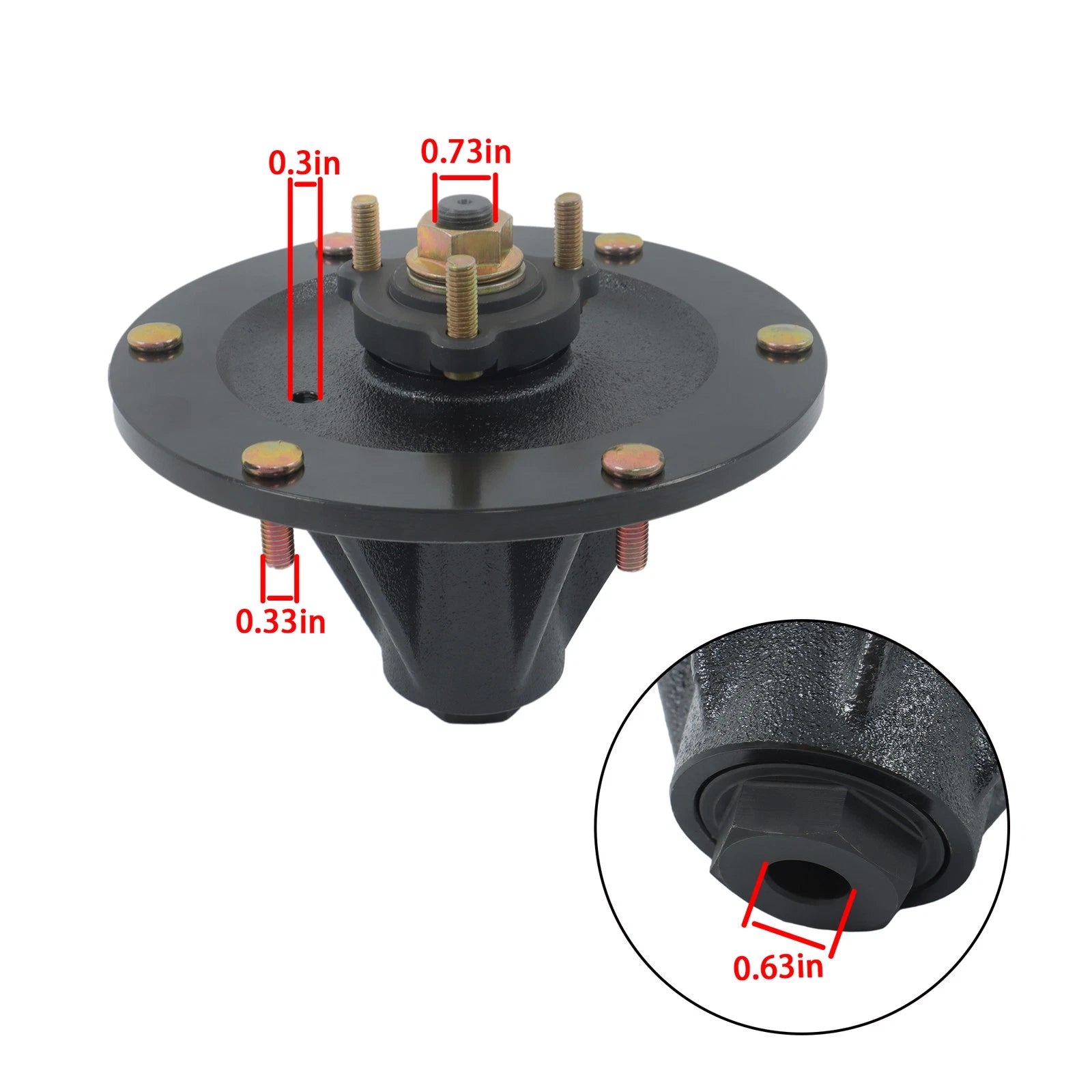 Spindle Assembly for Toro Z Master Grand Stand Mowers (3000–7500)