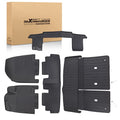 Set of 4 All Weather Floor Mats for Nissan Pathfinder (2022–2025) Rubber