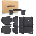 Set of 4 All Weather Floor Mats for Nissan Pathfinder (2022–2025) Rubber
