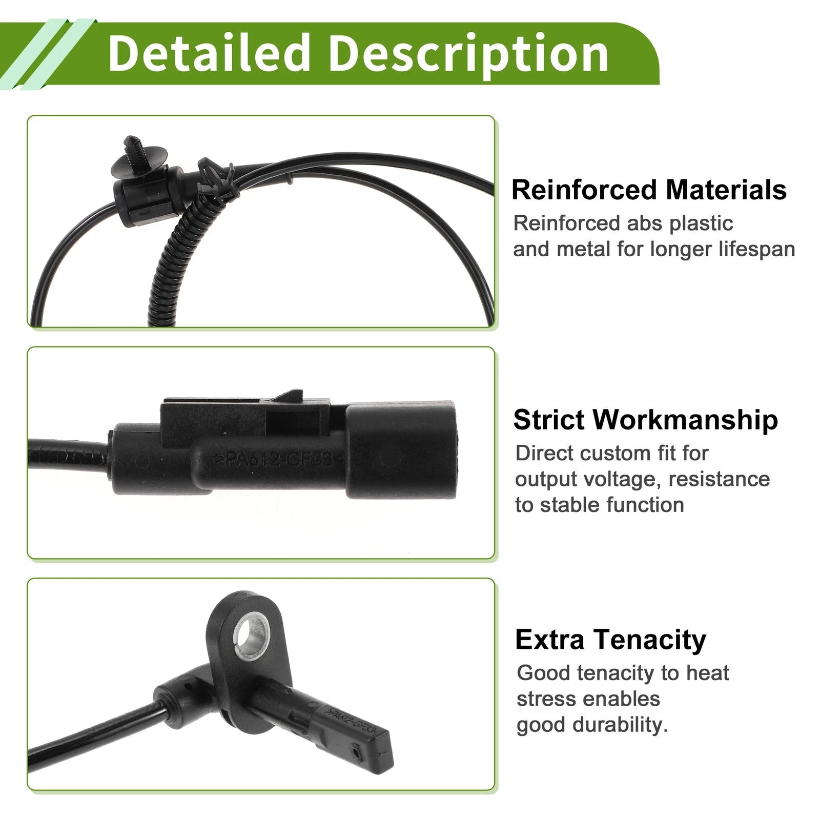 ABS Wheel Speed Sensor No. 12841558 for Buick Regal (2011–2017)
