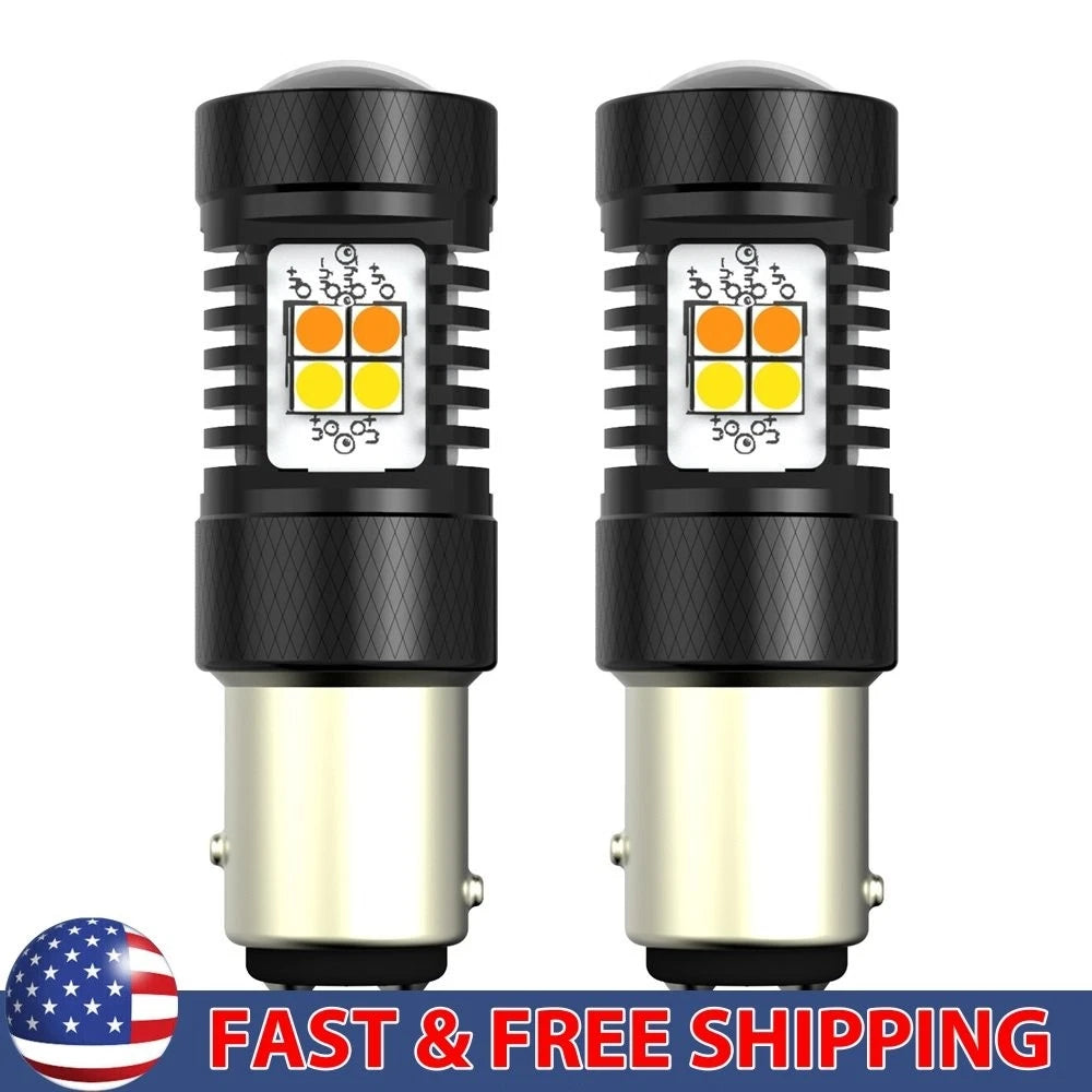 2X LED Signal Turn Light Bulb for Make Model