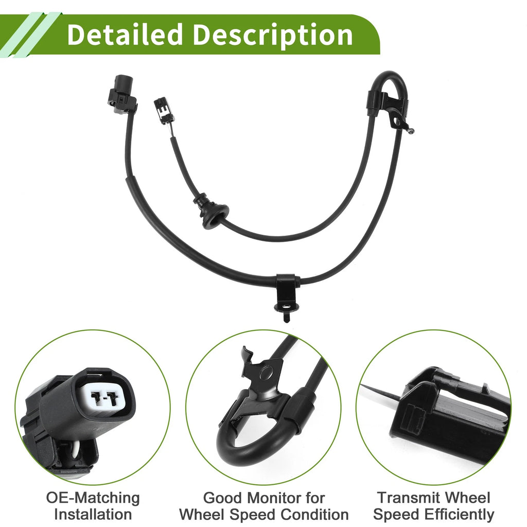 ABS Wheel Speed Sensor No. 8951648040 for Toyota Highlander (2001–2007)