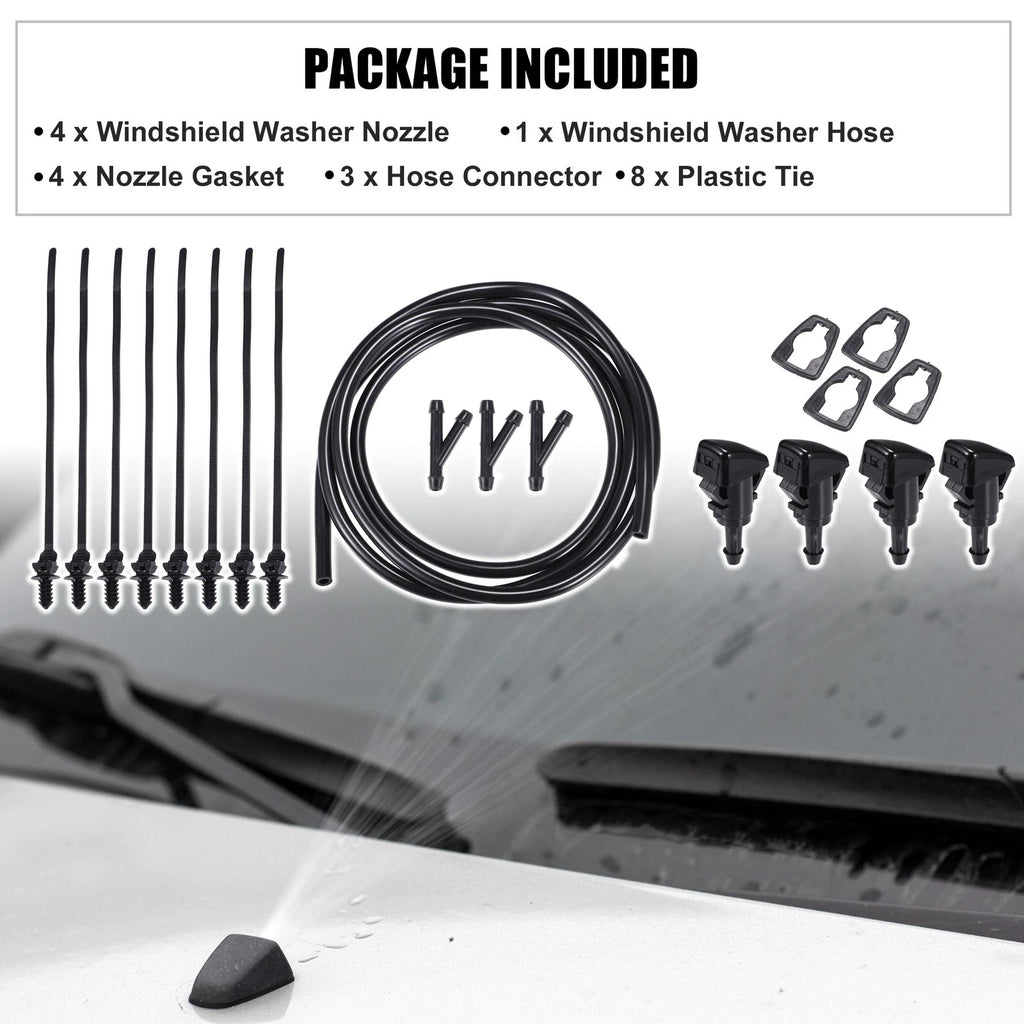 Set of 1 Windshield Washer Nozzle No.86636FG051 for Subaru Outback (2010–2023)