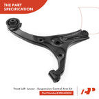 2X Front Lower Control Arm for Hyundai Accent Kia Rio (2006-2011)