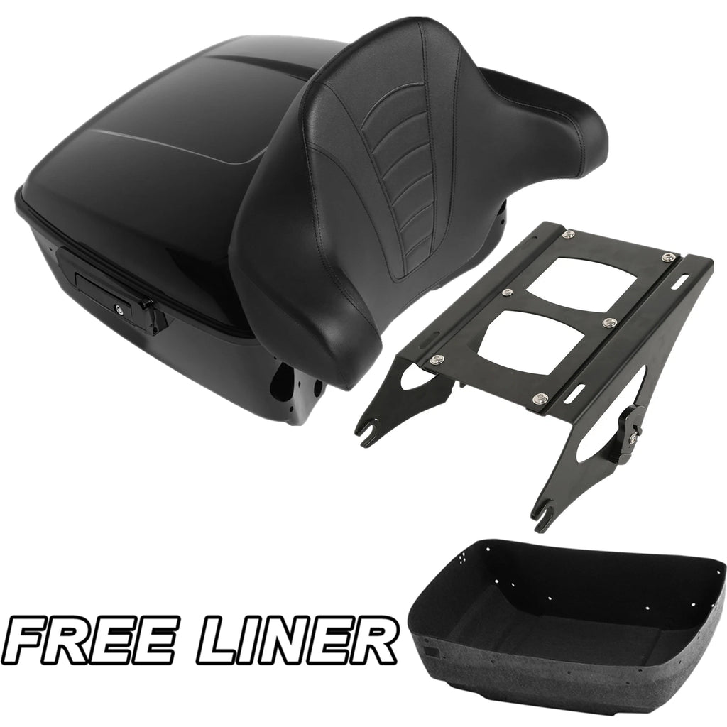 Trunk Backrest Pad Mount for Harley Touring Road Glide (2014–2026)