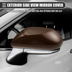 Left Side Mirror Cover Cap 87945-06130 for Toyota Camry (2018–2023) Brown