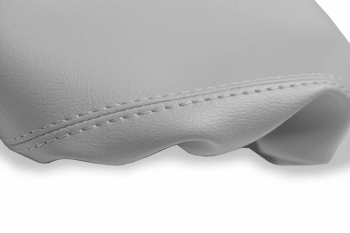 Console Lid Pull Over Cover Leather for Ford Explorer (1995–2001) Light Gray