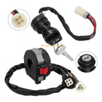 Start Stop Switch & Ignition Key Switch for Yamaha Moto 4 YFM225 YFM250 YFM350 (1990–2006)