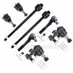 Set of 8 Front Tie Rod Ball Joints for Chevy Silverado 1500 (1999–2006)
