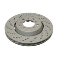 Front Right Vented Drilled 325mm Disc Brake Rotor for BMW E46 M3 (2001–2006)