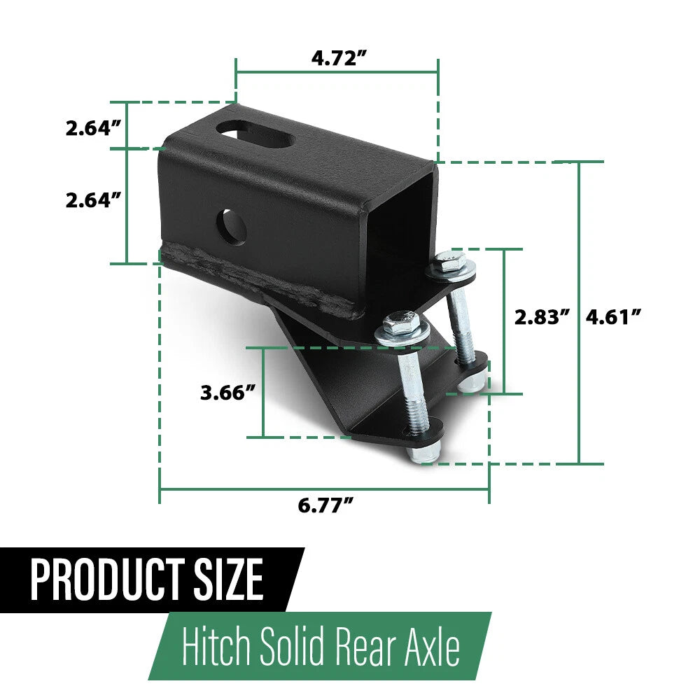 2" Receiver Hitch for Honda Foreman TRX500 (2005–2024)
