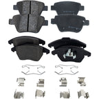 Set of 4 Brake Pads for VW Jetta Eos Golf GTI Audi A3