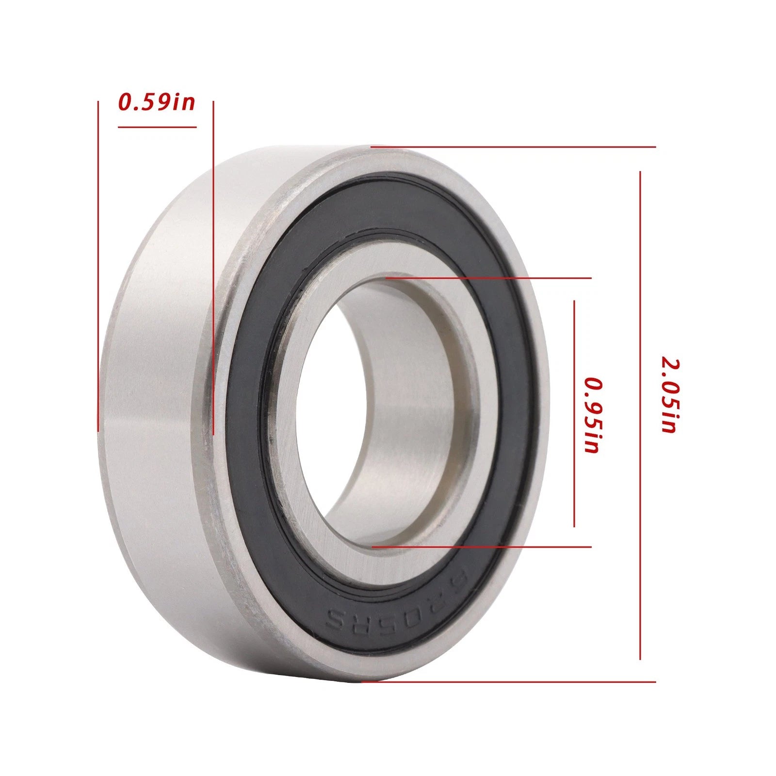 20Pcs Deep Groove Ball Bearings for Various Models (25x52x15mm)