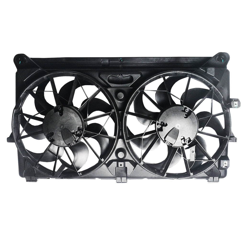 Dual Radiator Cooling Fan Assembly for Silverado 1500, Sierra 1500 (2007–2013)
