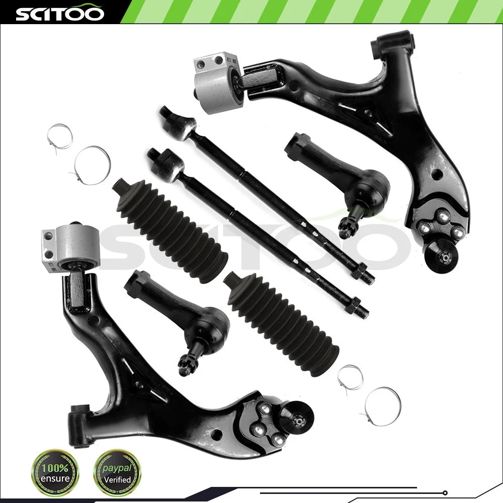 10Pcs Tie Rod Ends for Hyundai Elantra Kia Forte Koup (2007–2013)