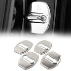 Car Door Lock Protective Cover for Nissan Qashqai Rogue Ariya X-Trail (2021–2023) Silver