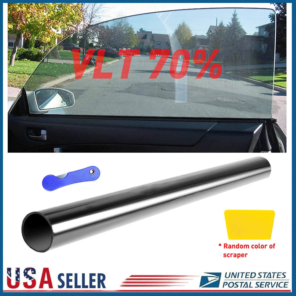 Window Tint Film 20" x 10ft Roll 70% VLT for Car Home Office Glass