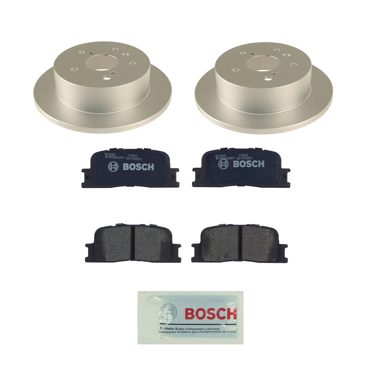 Rear Brake Kit for Lexus ES300, ES330 & Toyota Camry (Solid 268mm)