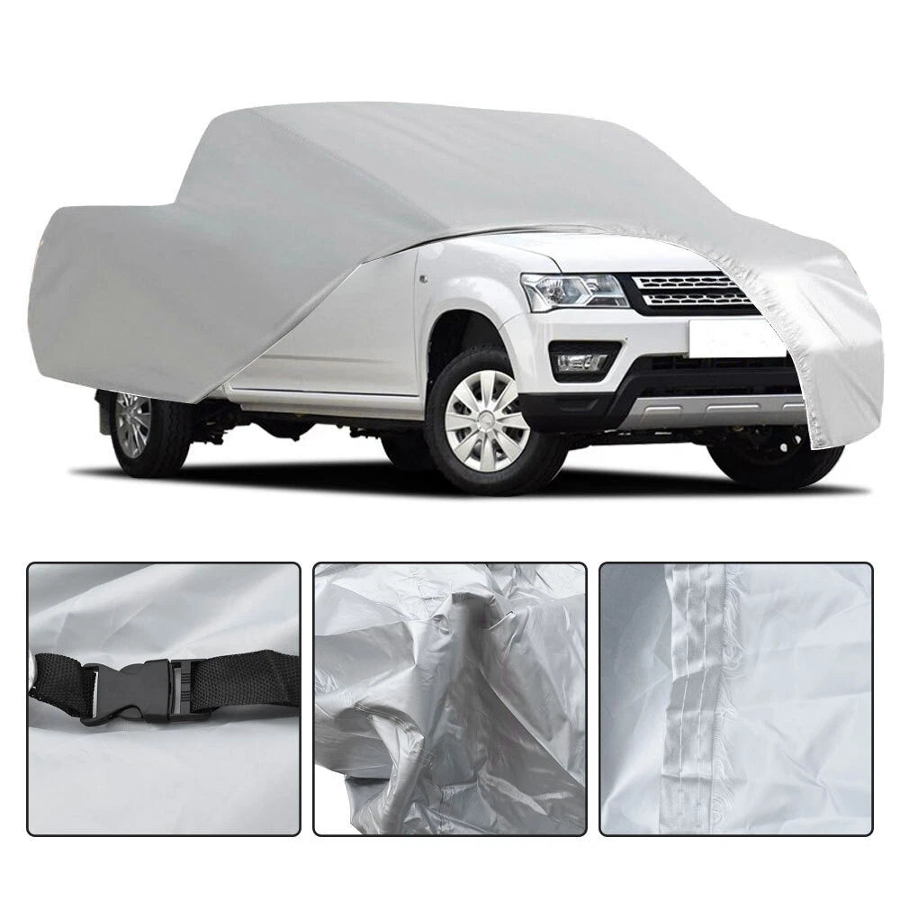 Outdoor Waterproof Pickup Truck Cover for All Models (Breathable, UV Protection)