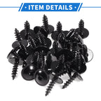 30 Pcs Fender Liner Splash Shield Bumper Cover Screw for Audi A3 (2006–2013)