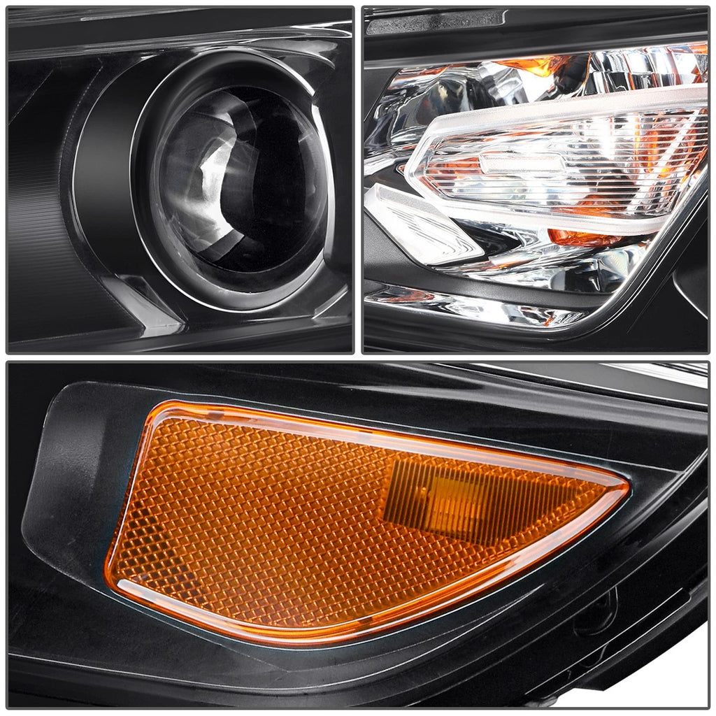 Left Driver Side Projector Headlight Assembly for Chevy Malibu (2016–2018)