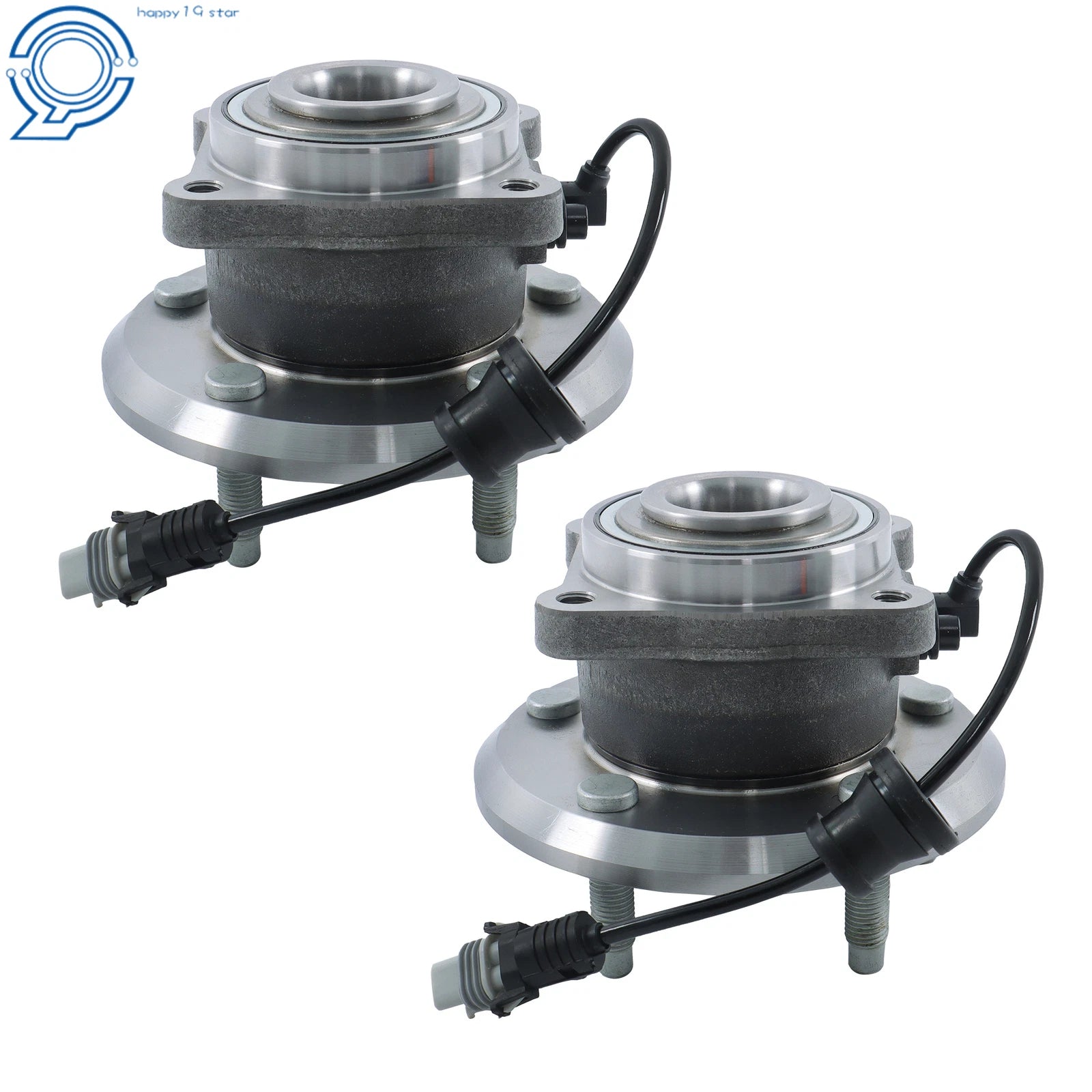 2X Rear Wheel Bearing Hub Assembly for Saturn Vue, Chevy Equinox, Pontiac Torrent (2002–2009)
