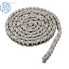 10-Foot Stainless Steel Chain with 2 Connecting Links for Automotive Use
