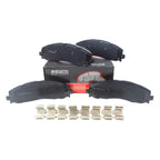 Set of 4 Akebono Severe Duty Rear Disc Brake Pads for Ford F-250 F-350 (2008–2023)