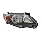 Replacement Passenger Side Headlight Assembly with Black Bezel for Nissan Altima (2013–2018)