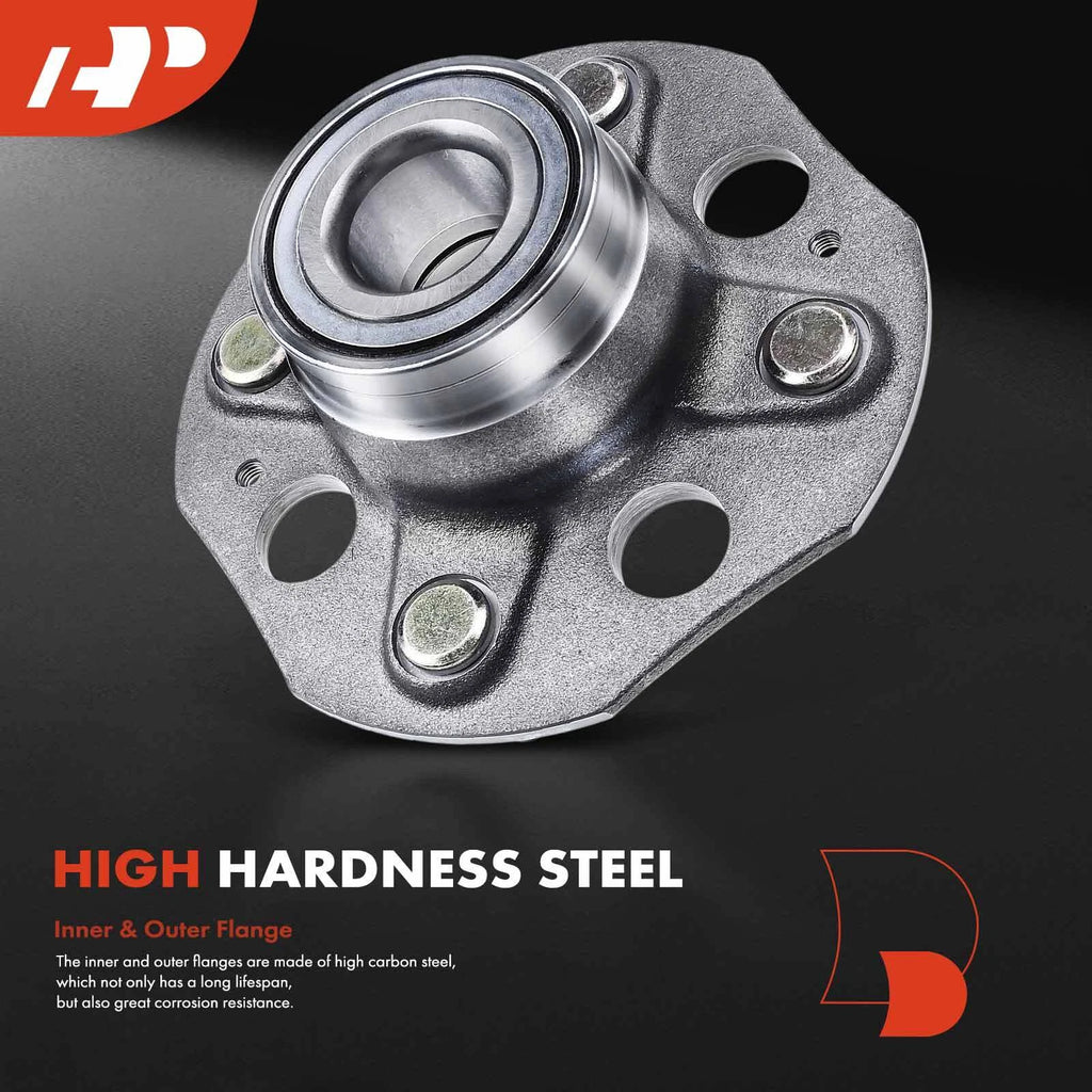 2X Rear Wheel Hub & Bearing Assembly for Honda Accord (1998–2002)