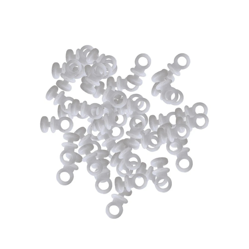 Set of 10 Plastic Curtain Track Hooks for Camper Van Motorhome Caravan Boat
