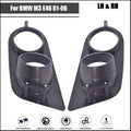 Pair Front Bumper Fog Light Ring Covers for BMW M3 E46 (2001–2006)