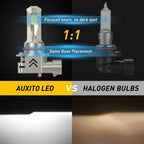 2X 9005 HB3 LED Headlight Bulb Kit for High/Low Beam (6000K)